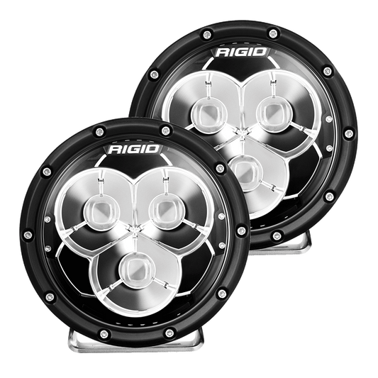 Rigid Industries 360 - Series Laser Optic 6 in Amber Backlight - Pair Lights offroad accessory | Iron Ridge Offroad