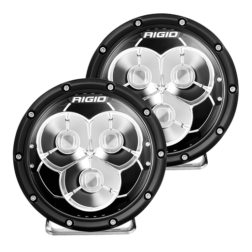 Rigid Industries 360 - Series Laser Optic 6 in Amber Backlight - Pair Lights offroad accessory | Iron Ridge Offroad