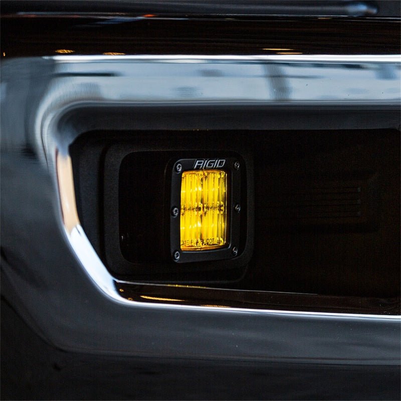 Rigid Industries D - Series PRO SAE Yellow Fog Ditch Lights - Pair Lights offroad accessory | Iron Ridge Offroad