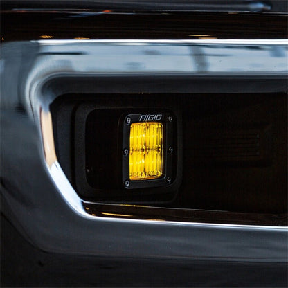 Rigid Industries D - Series PRO SAE Yellow Fog Ditch Lights - Pair Lights offroad accessory | Iron Ridge Offroad