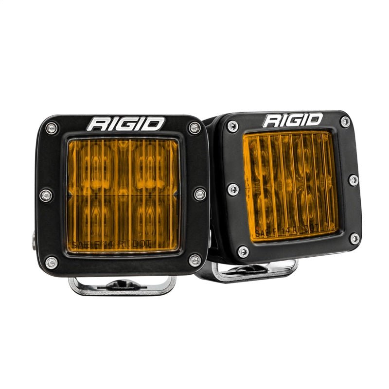 Rigid Industries D - Series PRO SAE Yellow Fog Ditch Lights - Pair Lights offroad accessory | Iron Ridge Offroad