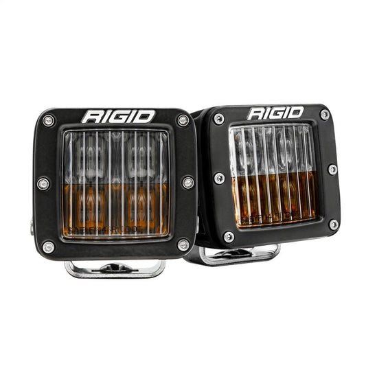 Rigid Industries D - Series SAE Fog Yellow/White Pair Lights offroad accessory | Iron Ridge Offroad