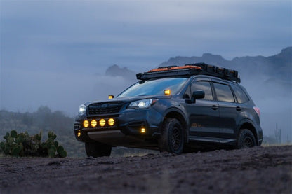 Rigid Industries D - SS Spot w/ Amber PRO Lens (Pair) Lights offroad accessory | Iron Ridge Offroad
