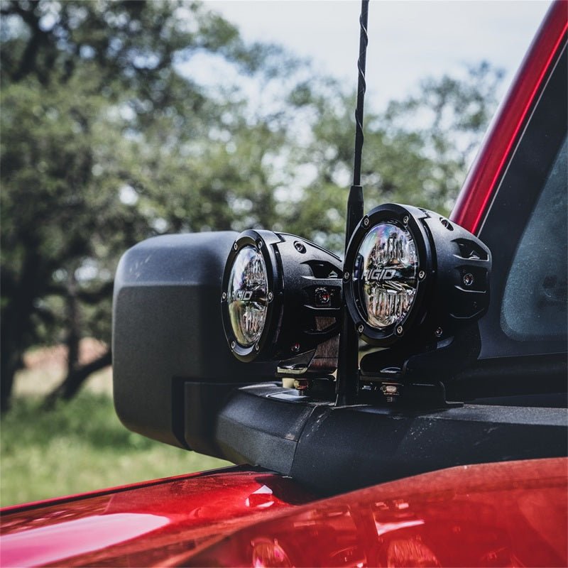 Rigid Industries Dual Pod A - Pillar Mount Kit - 2021+ Ford Bronco Lights offroad accessory | Iron Ridge Offroad