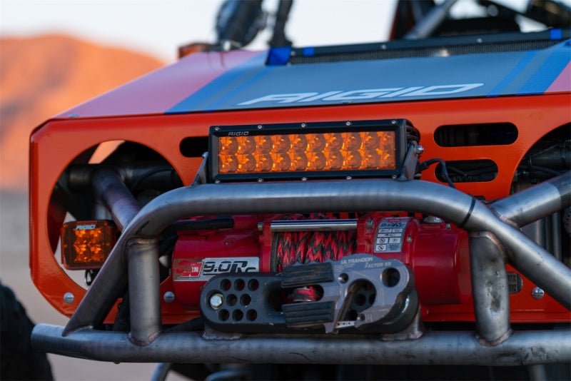 Rigid Industries E - Series 10in. Spot w/ Amber PRO Lens Lights offroad accessory | Iron Ridge Offroad