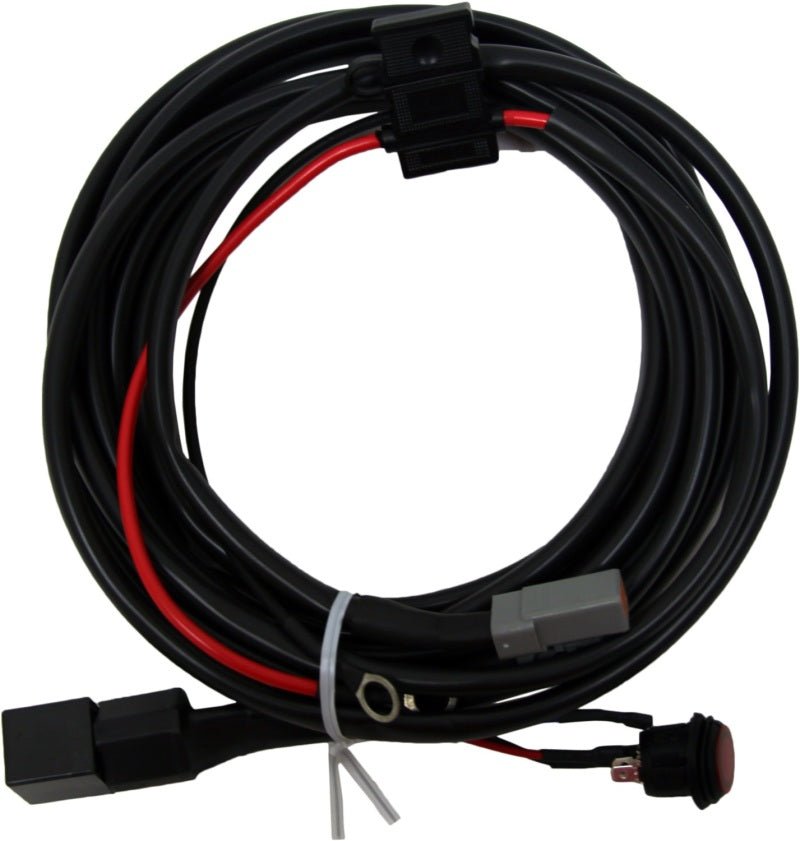 Rigid Industries High Power Wiring Harness for E - Series & RDS - Series LED Light Bars 40–50 Inch Lights offroad accessory | Iron Ridge Offroad