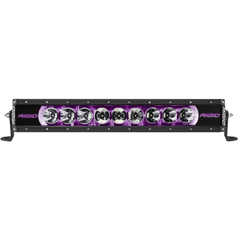 Rigid Industries Radiance+ 20in. RGBW Light Bar Lights offroad accessory | Iron Ridge Offroad
