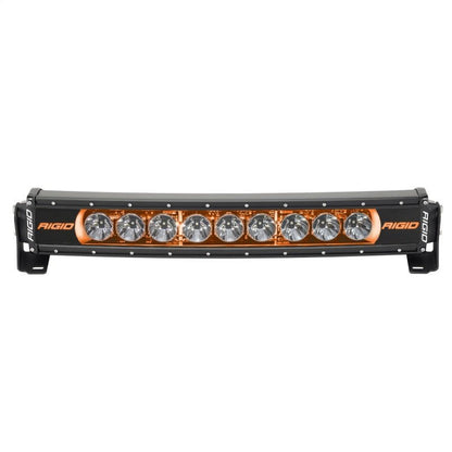 Rigid Industries Radiance+ Curved 20in. RGBW Light Bar Lights offroad accessory | Iron Ridge Offroad