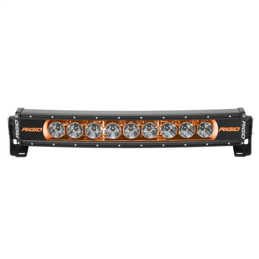 Rigid Industries Radiance+ Curved 20in. RGBW Light Bar Lights offroad accessory | Iron Ridge Offroad