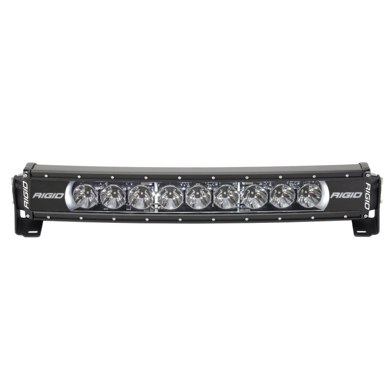 Rigid Industries Radiance+ Curved 20in. RGBW Light Bar Lights offroad accessory | Iron Ridge Offroad