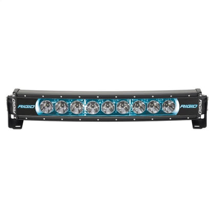 Rigid Industries Radiance+ Curved 20in. RGBW Light Bar Lights offroad accessory | Iron Ridge Offroad