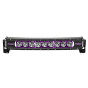 Rigid Industries Radiance+ Curved 20in. RGBW Light Bar Lights offroad accessory | Iron Ridge Offroad