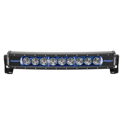 Rigid Industries Radiance+ Curved 20in. RGBW Light Bar Lights offroad accessory | Iron Ridge Offroad
