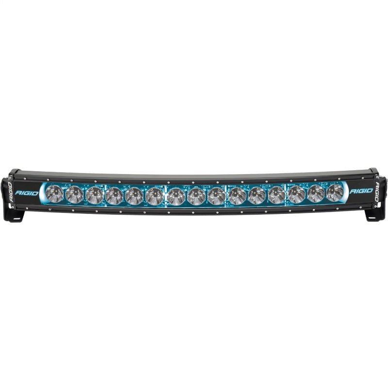 Rigid Industries Radiance+ Curved 30in. RGBW Light Bar Lights offroad accessory | Iron Ridge Offroad