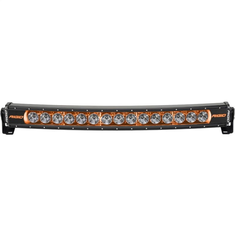 Rigid Industries Radiance+ Curved 30in. RGBW Light Bar Lights offroad accessory | Iron Ridge Offroad