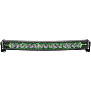 Rigid Industries Radiance+ Curved 30in. RGBW Light Bar Lights offroad accessory | Iron Ridge Offroad