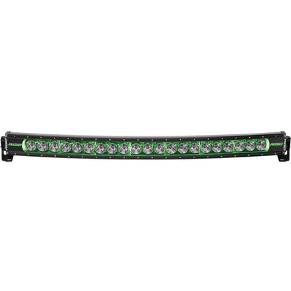 Rigid Industries Radiance+ Curved 40 in RGBW Light Bar Lights offroad accessory | Iron Ridge Offroad