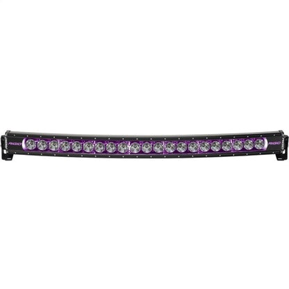 Rigid Industries Radiance+ Curved 40 in RGBW Light Bar Lights offroad accessory | Iron Ridge Offroad