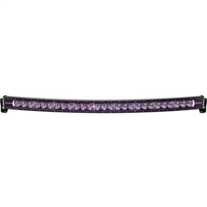 Rigid Industries Radiance+ Curved 50in. RGBW Light Bar Lights offroad accessory | Iron Ridge Offroad