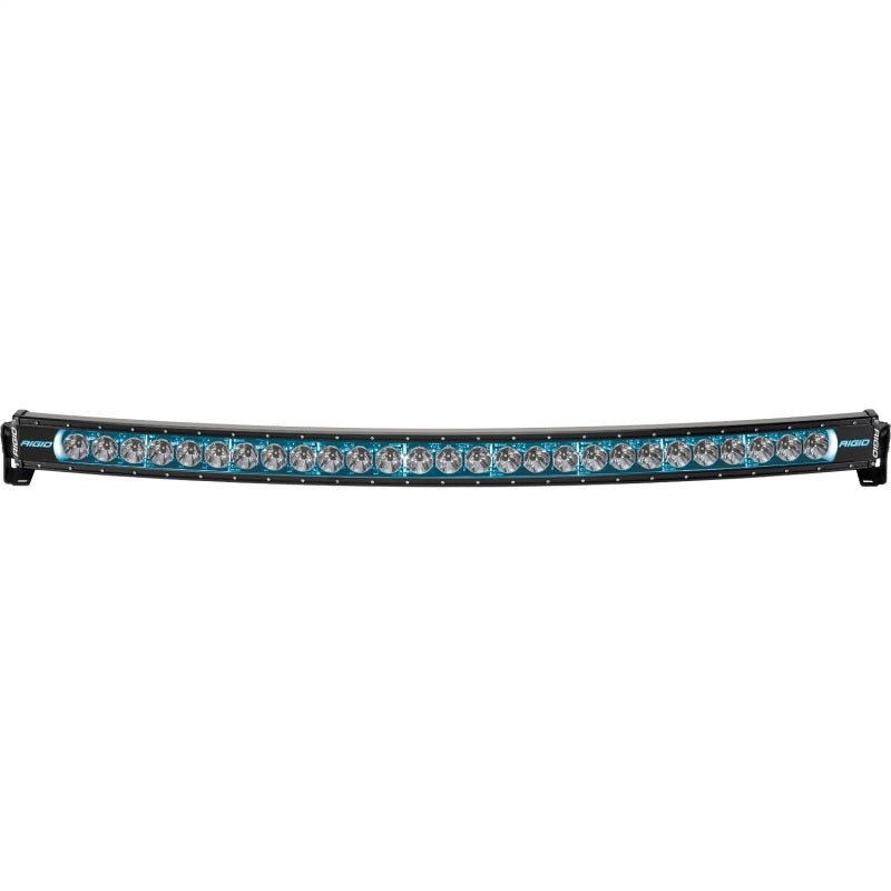 Rigid Industries Radiance+ Curved 50in. RGBW Light Bar Lights offroad accessory | Iron Ridge Offroad