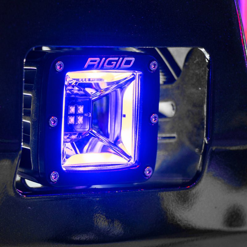 Rigid Industries Radiance+ Scene RGBW Surface Mount Ditch Lights - Pair Lights offroad accessory | Iron Ridge Offroad