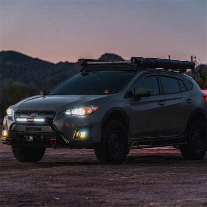 Rigid Industries SR - Series 20in SAE Driving Light Amber Lights offroad accessory | Iron Ridge Offroad