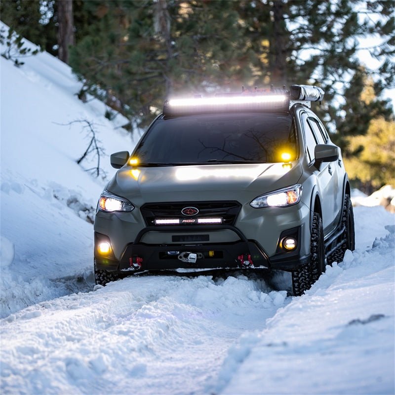 Rigid Industries SR - Series 20in SAE Driving Light Amber Lights offroad accessory | Iron Ridge Offroad