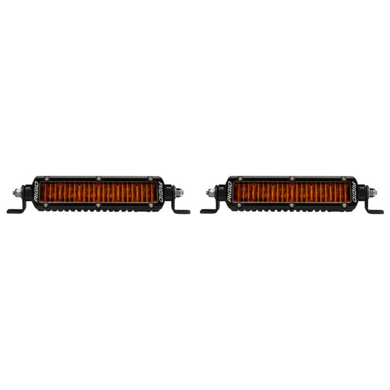 Rigid Industries SR - Series SAE 6in. w/ Amber PRO Lens (Pair) Lights offroad accessory | Iron Ridge Offroad
