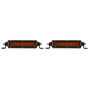 Rigid Industries SR - Series SAE 6in. w/ Amber PRO Lens (Pair) Lights offroad accessory | Iron Ridge Offroad