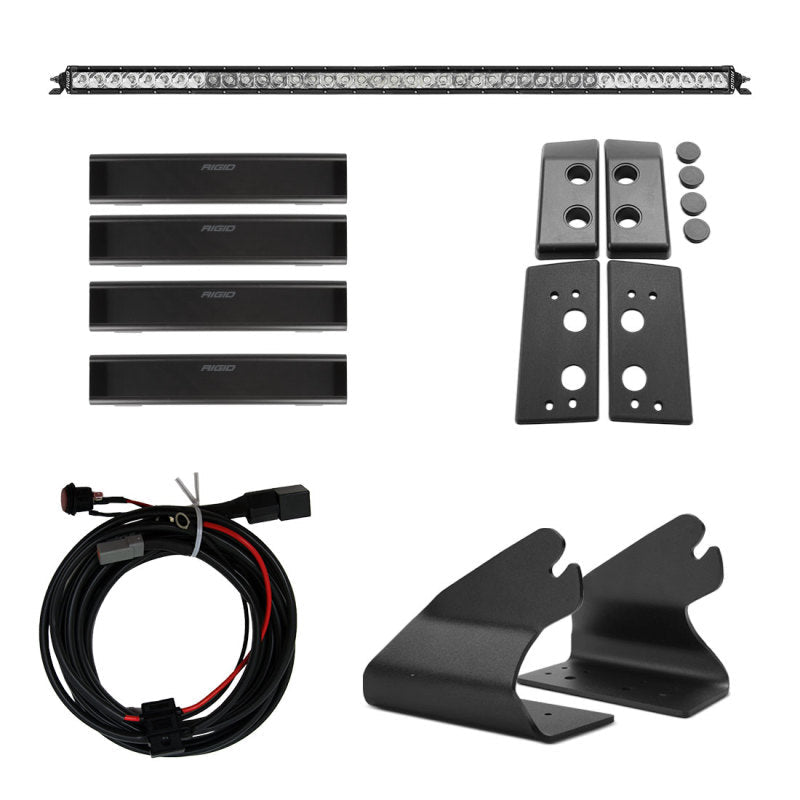 Rigid Industries SR Spot/Flood 40 in Roof Line Light Kit - 2021+ Ford Bronco Lights offroad accessory | Iron Ridge Offroad