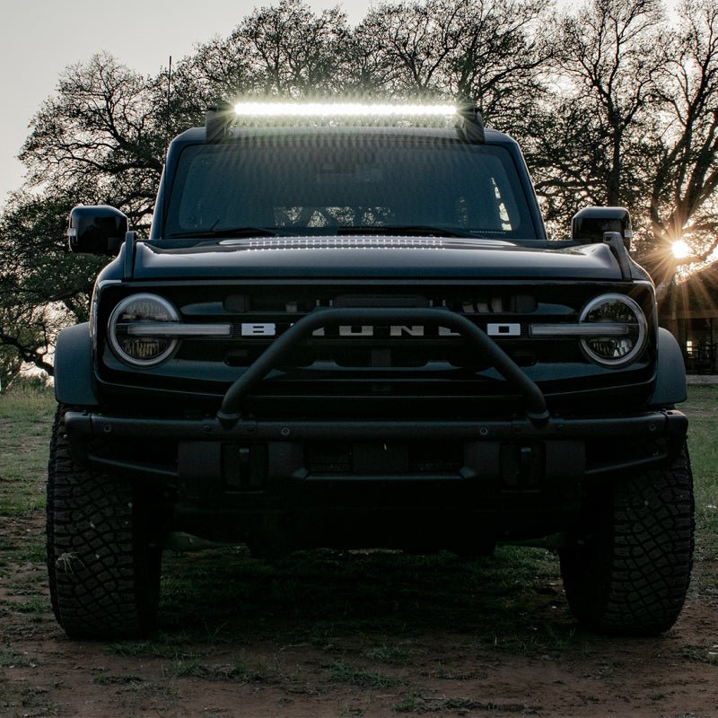 Rigid Industries SR Spot/Flood 40 in Roof Rack Light Bar - 2021+ Ford Bronco Lights offroad accessory | Iron Ridge Offroad