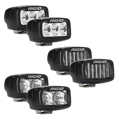 Rigid Industries Triple SR - M Fog Light Kit - 2021+ Ford Bronco Lights offroad accessory | Iron Ridge Offroad