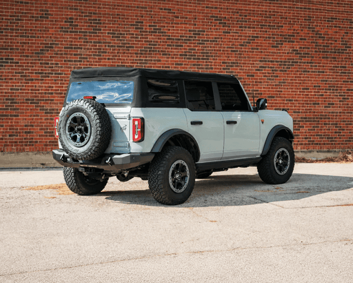 Road Armor Stealth Slim Fit Rear Bumper - 2021+ Ford Bronco Bumpers offroad accessory | Iron Ridge Offroad