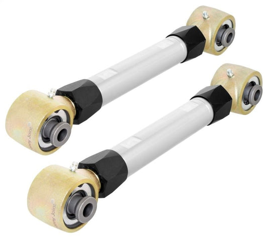 RockJock RockNut Billet Aluminum Johnny Joint Rear Adj. Upper Control Arm Set - 2021+ Ford Bronco Suspension offroad accessory | Iron Ridge Offroad