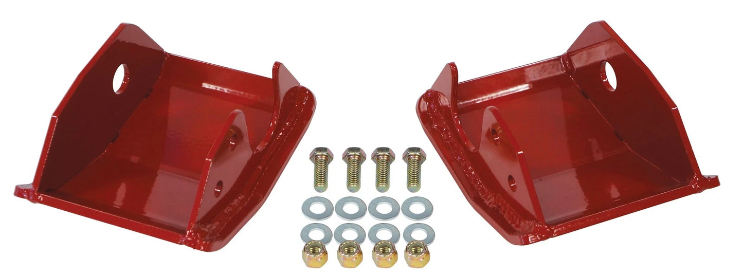 Rancho RockGEAR RS62501 Rear Shock Skids for Ford Bronco – Protects Suspension Components from Trail Damage