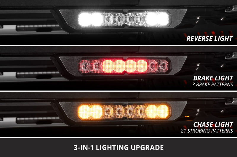 Diode Dynamics x Kuat IBEX A3 Bed Rack Kit – SS10 Chase Light | Ford Ranger 5' Bed (19-26) (DD8726)