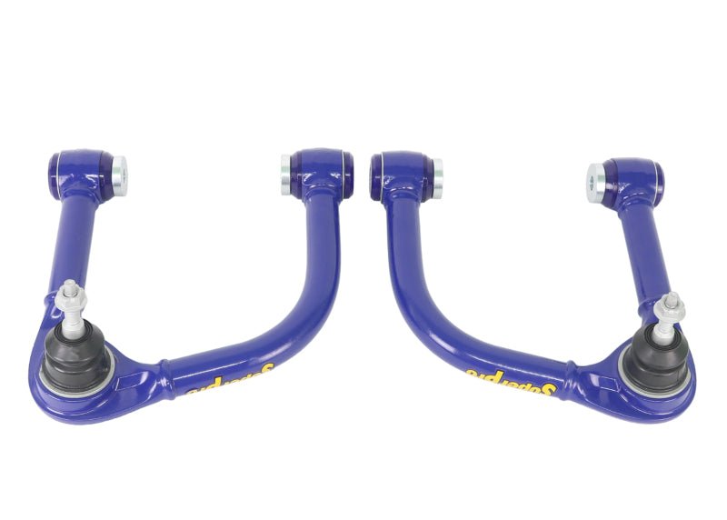 SuperPro Front Upper Control Arm Set 2 - 4 in Lift - 2021+ Ford Bronco Suspension offroad accessory | Iron Ridge Offroad