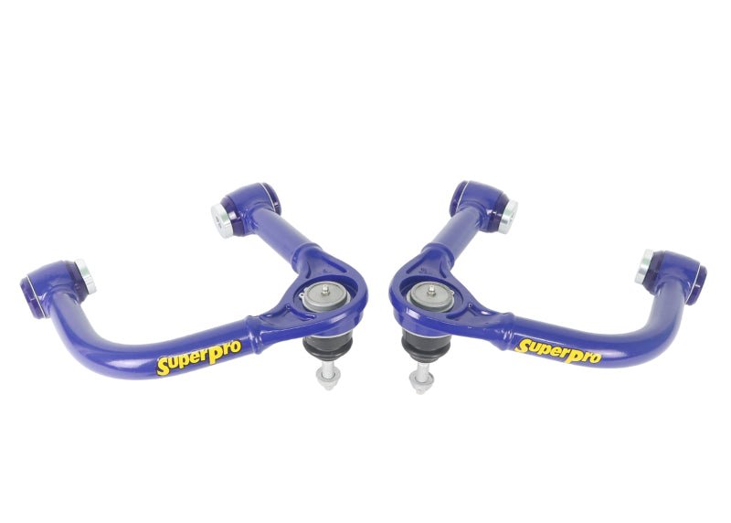 SuperPro Front Upper Control Arm Set 2 - 4 in Lift - 2021+ Ford Bronco Suspension offroad accessory | Iron Ridge Offroad