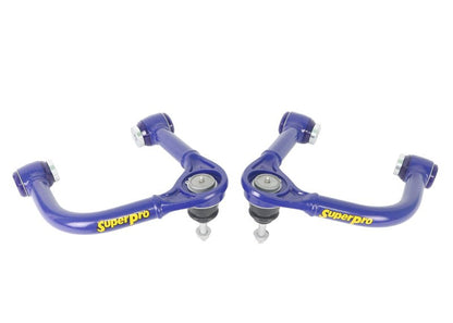 SuperPro Front Upper Control Arm Set 2 - 4 in Lift - 2021+ Ford Bronco Suspension offroad accessory | Iron Ridge Offroad