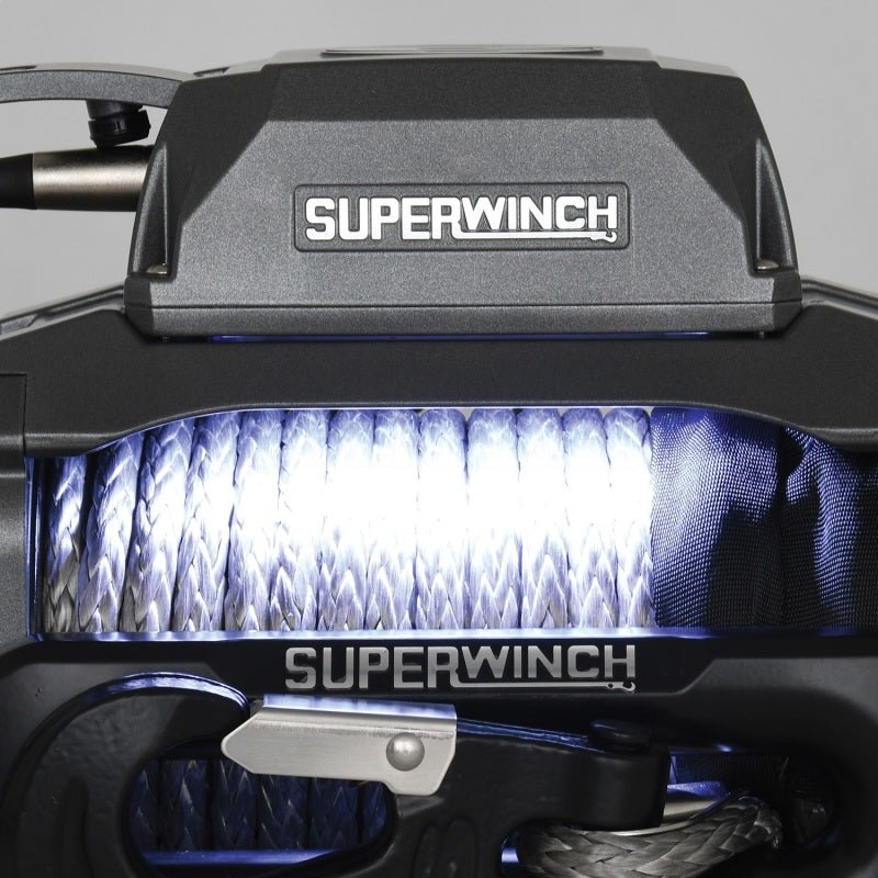 Superwinch SX10SR 10,000lb Synthetic Rope Winch w/ Wireless Remote offroad accessory | Iron Ridge Offroad