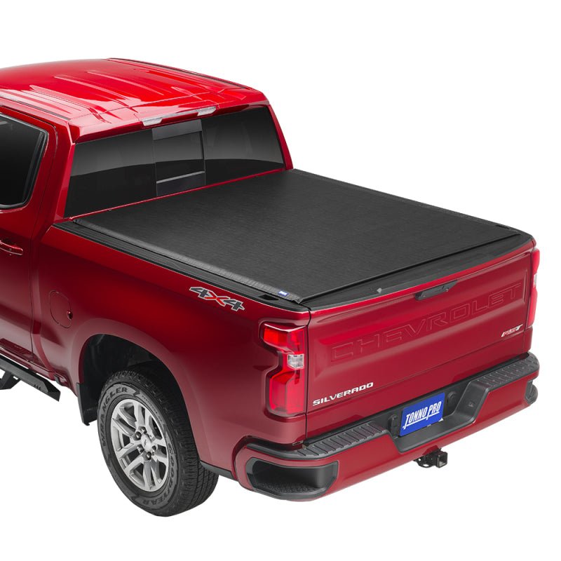 Tonno Pro 5.8ft Lo-Roll Tonneau Cover | GMC Sierra 1500 / Silverado 1500 (19-26) (LR-1095) Tonneau Covers offroad accessory | Iron Ridge Offroad