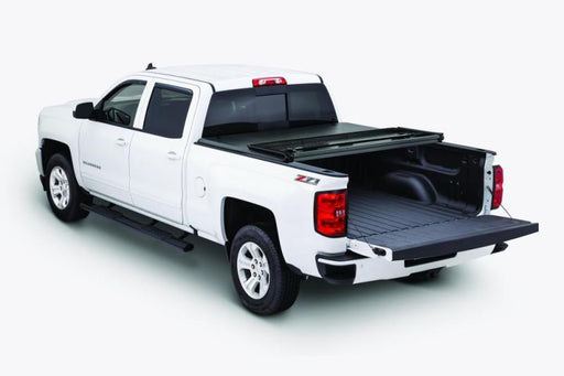 Tonno Pro 6ft Fleetside Hard Fold Tonneau Cover | Chevrolet Colorado (15-22) / GMC Canyon (15-22) (HF-165) Tonneau Covers offroad accessory | Iron Ridge Offroad