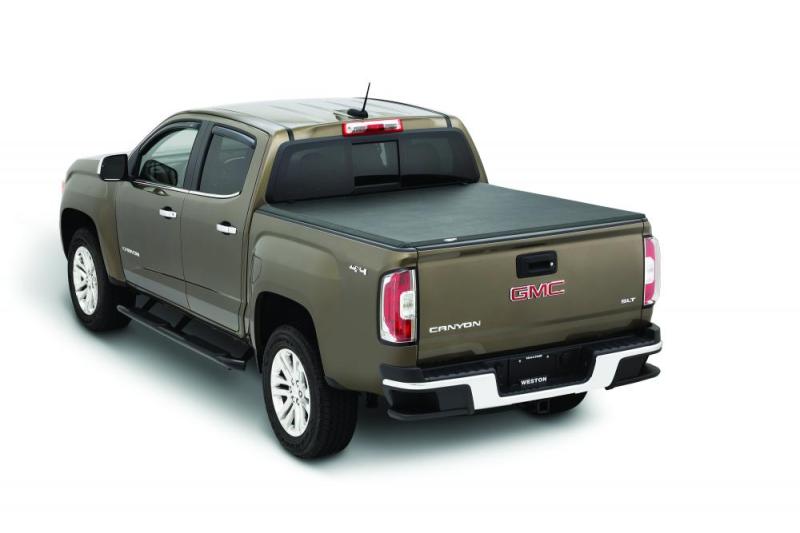 Tonno Pro Hard Fold Tonneau Cover | Chevrolet Colorado (15-22) / Colorado ZR2 (17-22) / GMC Canyon (15-22) (HF-164) Tonneau Covers offroad accessory | Iron Ridge Offroad