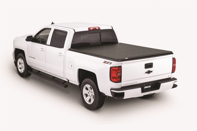 Tonno Pro Tri-Fold Tonneau Cover | GMC Sierra 1500 / Silverado 1500 (19-26) / Silverado ZR2 (22-26) / Sierra AT4 (19-26) (42-117) Tonneau Covers offroad accessory | Iron Ridge Offroad