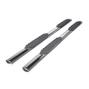 TrailFX 4 in Oval Straight Stainless Steel Running Boards - 2021+ Ford Bronco 4 DR offroad accessory | Iron Ridge Offroad
