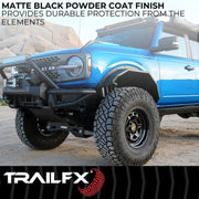 TrailFX Front Angled Fender Flares - 2021+ Ford Bronco offroad accessory | Iron Ridge Offroad