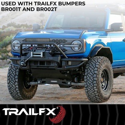 TrailFX Front Skid Plate - 2021+ Ford Bronco offroad accessory | Iron Ridge Offroad