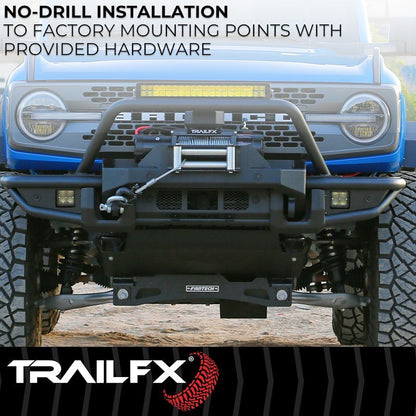 TrailFX Front Skid Plate - 2021+ Ford Bronco offroad accessory | Iron Ridge Offroad