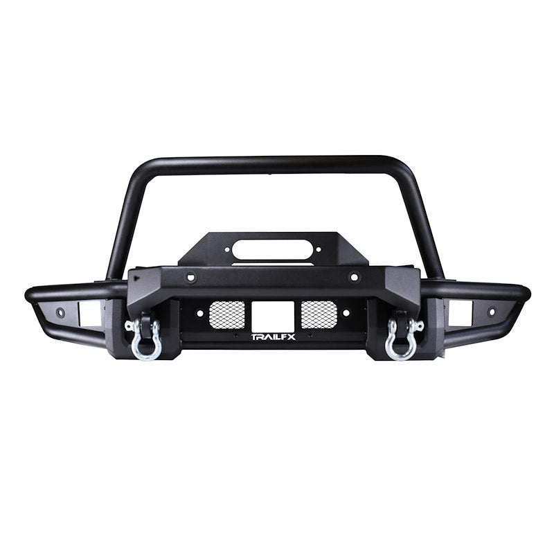 TrailFX Full Width Winch Front Bumper - 2021+ Ford Bronco offroad accessory | Iron Ridge Offroad