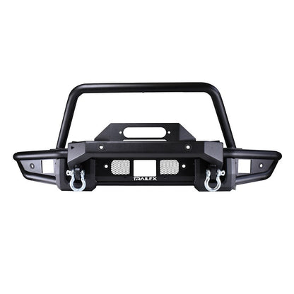 TrailFX Full Width Winch Front Bumper - 2021+ Ford Bronco offroad accessory | Iron Ridge Offroad